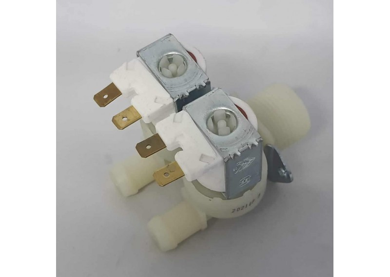 Çiftli Su Giriş Ventili 220 V 180 Derece