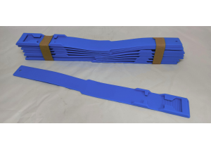 AYAK BİLEĞİ İŞARETLEME BANDI PLASTİK MAVİ (10'LU)