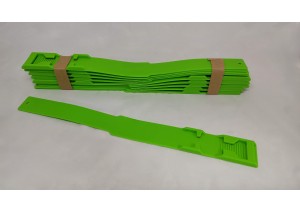 AYAK BİLEĞİ İŞARETLEME BANDI PLASTİK YEŞİL (10'LU)