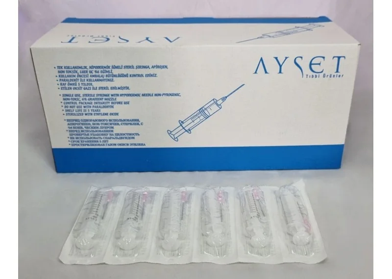 ENJEKTÖR AYSET 10 CC CONTASIZ (150 ADET)
