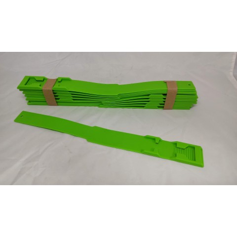 AYAK BİLEĞİ İŞARETLEME BANDI PLASTİK YEŞİL (10'LU)